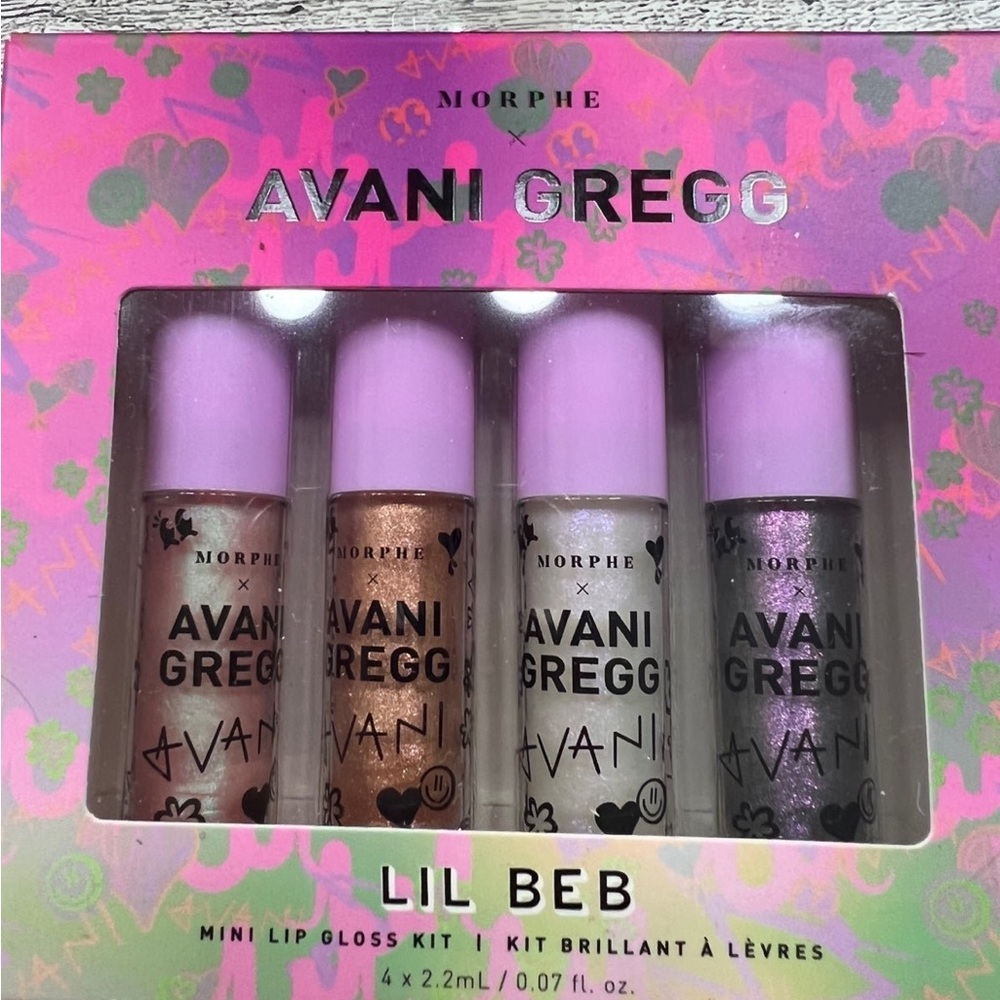 Morphe Avani Gregg mini lipgloss set